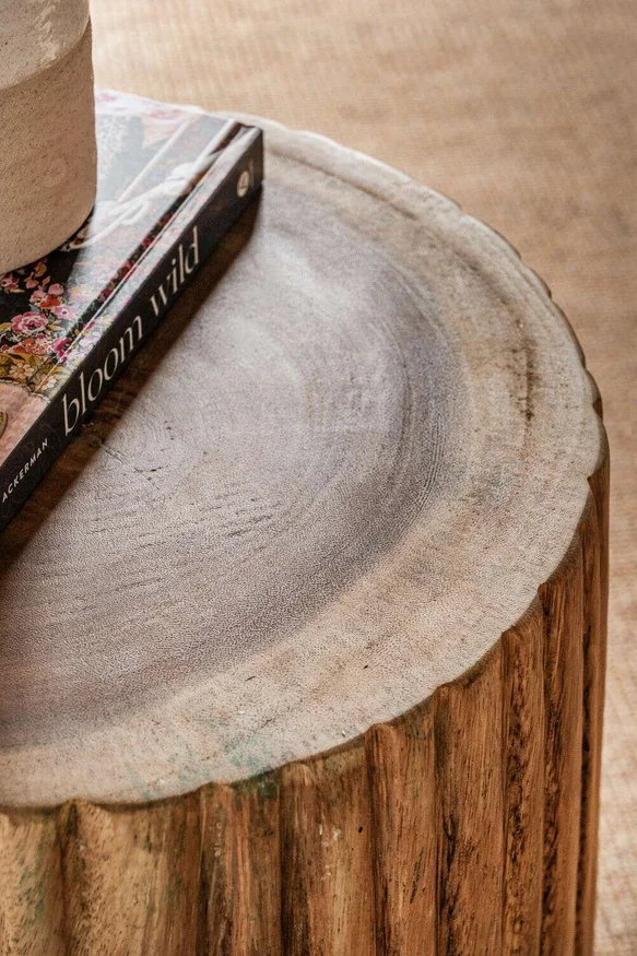 MESA AUXILIAR LEÑO - SUAR en Madera natural - Mesas de living, Uruguay | La Iberica, vista 2