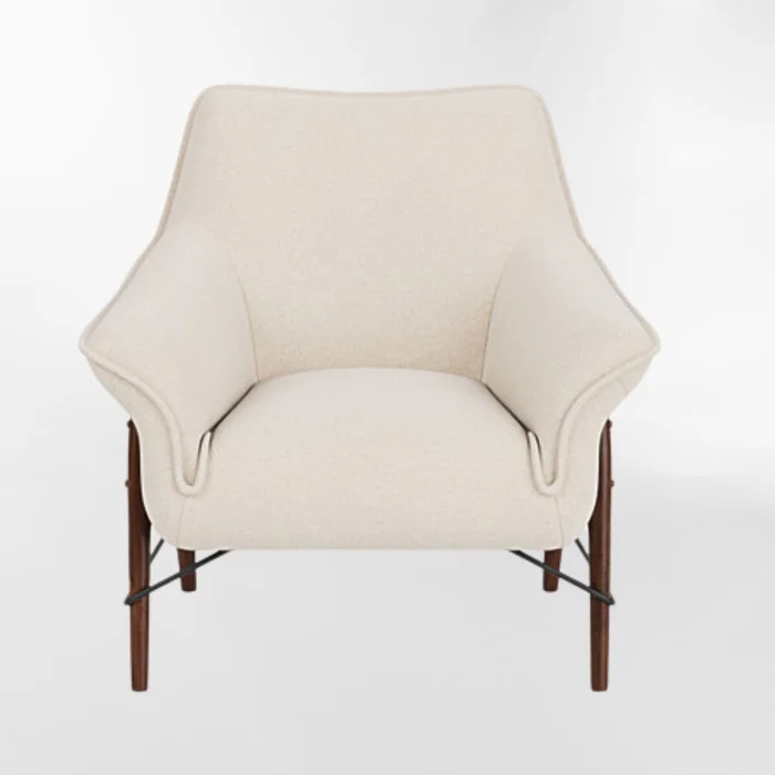 Poltrona VENUS Beige en Beige - Butacas, banquetas y puffs, Uruguay | Viasono, vista 3