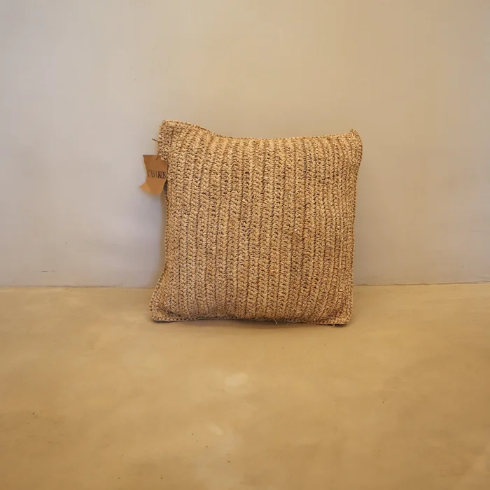 Almohadón de Sisal Capri | Casakos Uruguay en Beige - Butacas, banquetas y puffs, Uruguay | Casakos, vista 4