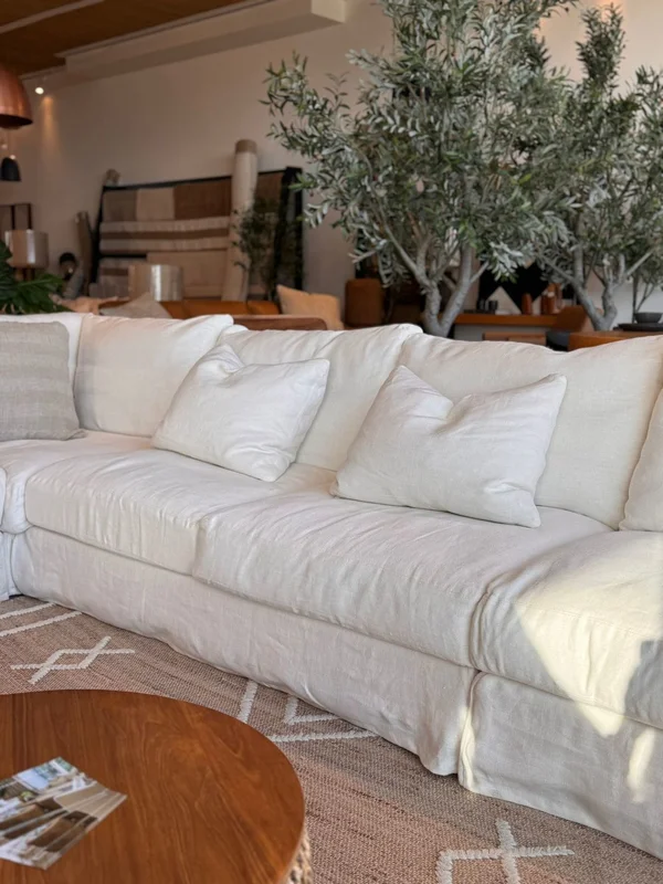 MODULO DOBLE SOFA BISCARROSSE BLANCO en Blanco - Sillones y sofás, Uruguay | Masinfinito Casa, vista 3