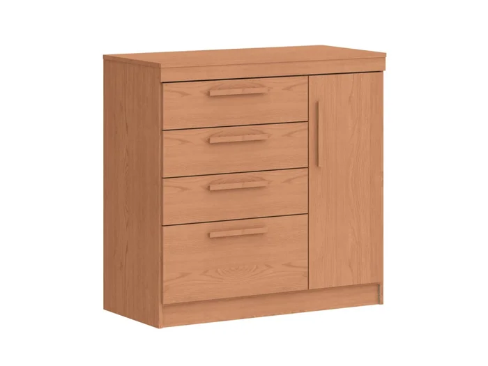 CASTRO-COMODA LILLE 3 CAJONES CEDRO 1130 en Madera natural - Cómodas, Uruguay | Alfa Ventas, vista 2