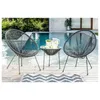 SILLA HONGUITO DE JARDIN COZUMEL DE RATTAN NEGRO en Negro - Muebles para el exterior, Uruguay | Alfa Ventas, vista 5 de 5