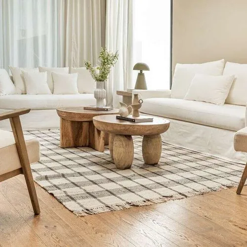 ALFOMBRA BLOCKS - ALGODON - 2.90 X 1.90 MTS - Textiles, Uruguay | La Iberica