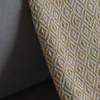 Manta para sillón y cama algodón Rombos Mostaza - 130cm - Textiles, Uruguay | Buho Store, vista 2 de 5