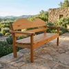 Sillón clásico 2 cuerpos — Serra Amoblamientos en Madera natural - Muebles para el exterior, Uruguay | Serra Amoblamientos, vista 1 de 5