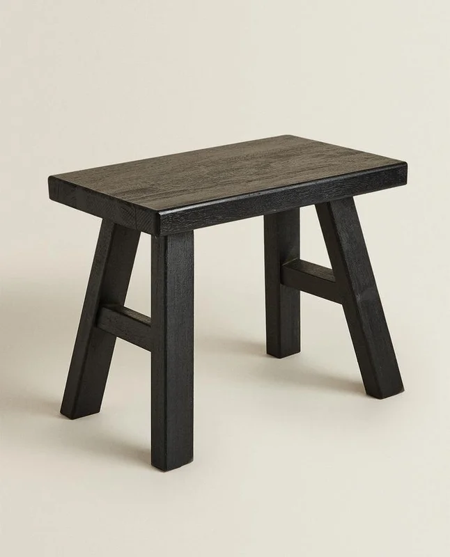 TABURETE PEQUEÑO MADERA - Sillas, Uruguay | Zara Home, vista 3
