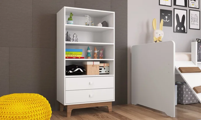 Armario infantil Montessoriano en Blanco - Cómodas, Uruguay | Unsi, vista 2