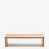 Mesa de centro Oaq de chapa de roble con acabado natural - 140 x 75 cm en Madera natural - Mesas de living, Uruguay | Kavehome, vista 7 de 8