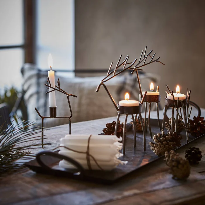 Portavela Deer en Verde - Velas y Portavelas, Uruguay | De Arcos
