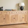APARADOR OLMO MACIZO - 2.20 MTS en Madera natural - Bibliotecas, Uruguay | La Iberica, vista 5 de 18