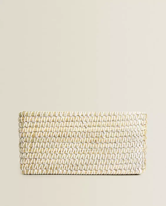 CESTA RECTANGULAR CONTRASTE - Canastos, Uruguay | Zara Home, vista 4