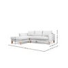 Rinconera Argo - Tela Aquaclean - 2 + chaise - A fabricar en Patrón - Sillones y sofás, Uruguay | NYR, vista 4 de 4