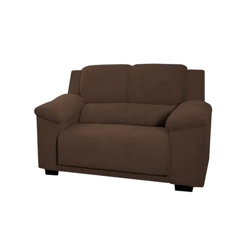 Sillon Sofa Living 2 Cuerpos Tapizado Tela Color Marron en Marrón - Sillones y sofás, Uruguay | Soy Hogar