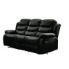 Sillon 3 Cuerpos Sofa Reclinable En Pu Living Beverly en Negro - Sillones y sofás, Uruguay | Soy Hogar, vista 2