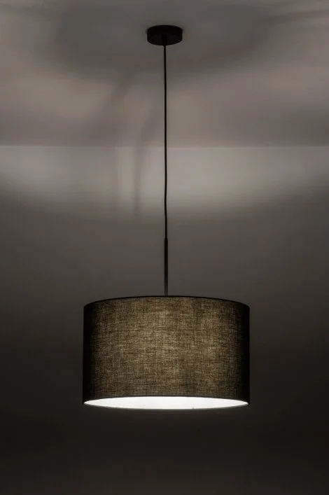 Colgante Simple Negro en Negro - Lámparas colgantes, Uruguay | La Perla, vista 7
