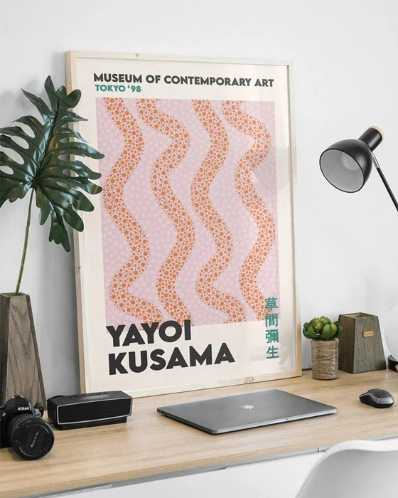 Yayoi Kusama - MoCA en Multicolor - Láminas, Uruguay | La Cuadrería, vista 2