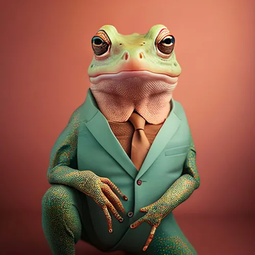 Elegant frog en Verde - Láminas, Uruguay | Mara Estudio