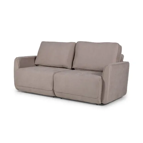 Sofá Ravena (Rebatible) - Tela Microfibra - 9249 (Tostado) en Beige - Sillones y sofás, Uruguay | NYR