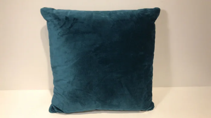 ALMOHADON 40X40 GAMUZA VERDE AGUA en Verde - Textiles, Uruguay | Champagne Home