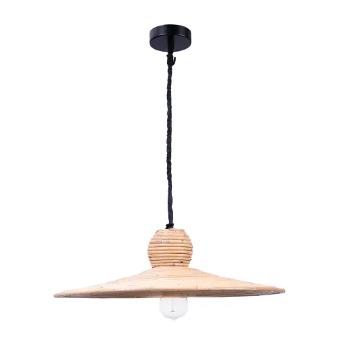 Lámpara De Techo Small Rattan-y-metal Natural-beige Padi en Beige - Lámparas colgantes, Uruguay | Divino