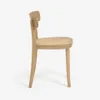 Silla Romane madera de haya acabado natural y chapa de fresno y ratán en Madera natural - Sillas, Uruguay | Kavehome, vista 8 de 10