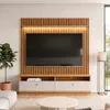 Modular para Tv Ouro Rack + Panel 1.8 - Línea Haus - Muebles para TV, Uruguay | Ecowood, vista 1 de 4