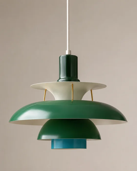 Lampara colgante metal POULSEN - Lámparas colgantes, Uruguay | Simple Deco, vista 4
