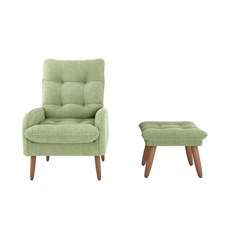 Kit Poltrona + Puff Relax - Verde en Verde - Sillones y sofás, Uruguay | Ecowood, vista 3
