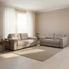 Juego De Sillones Tela Luares Gris 3 + 2 Cuerpos en Gris - Sillones y sofás, Uruguay | Divino, vista 1 de 6