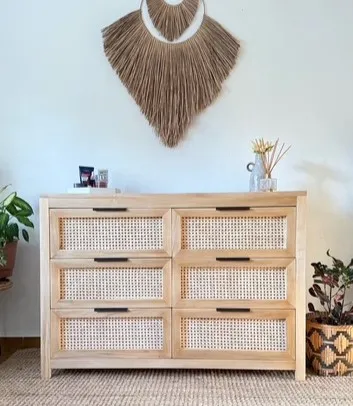 Cómoda con esterilla de Viena - Muebles, Uruguay | Decoramuss