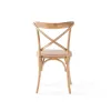 Silla Vienesa Cruzada Madera de Olmo/Fibra Natural - Sillas, Uruguay | Berna home, vista 6 de 6