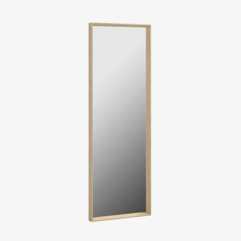 Espejo Nerina 52 x 152 cm con acabado natural en Madera natural - Espejos, Uruguay | Kavehome