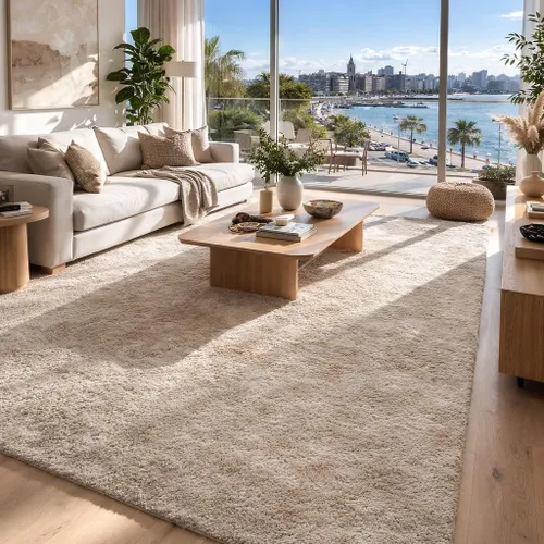 ALFOMBRA FOFFO 200CM X 300CM D3421 Beige en Beige - Alfombras, Uruguay | Indrana