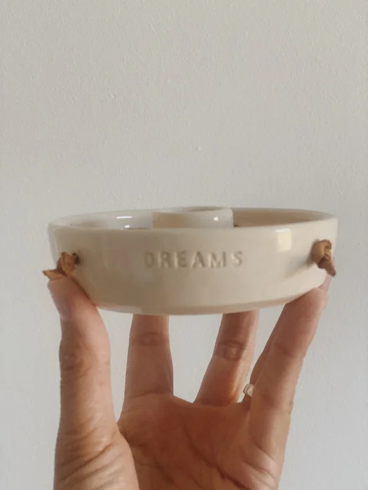 Candelabro cerámica y lazo de cuero en Beige - Decoración, Uruguay | Dreams On Time, vista 12
