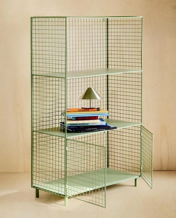 ESTANTERÍA METAL CON PUERTAS - Bibliotecas, Uruguay | Zara Home