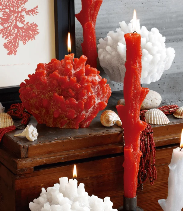 VELA CERABELLA CORAL  en Rojo - Velas y Portavelas, Uruguay | Masinfinito Casa, vista 2