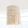 Pantalla Macramé India Trenzada en Madera natural - Iluminación, Uruguay | Indrana, vista 6 de 6