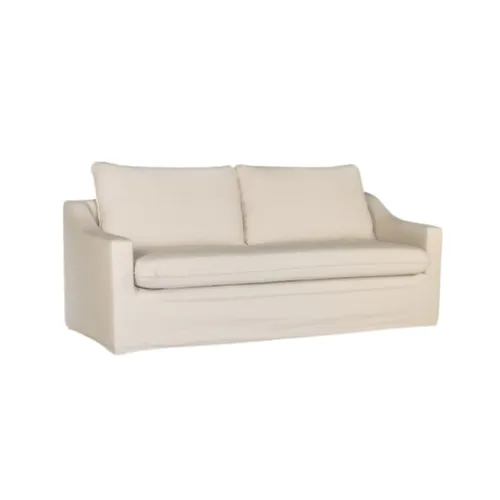 Sofá Manchester con Funda Desmontable 3 cuerpos (205cm) - Crudo - Sillones y sofás, Uruguay | Berna home
