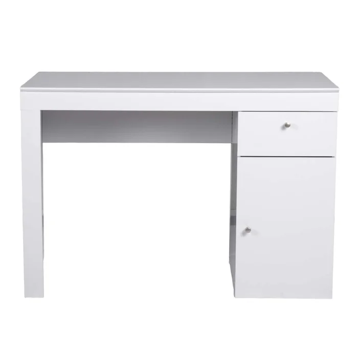 Escritorio Mdf-y-mdp Blanco Iris en Blanco - Escritorios y sillas de escritorio, Uruguay | Divino, vista 2
