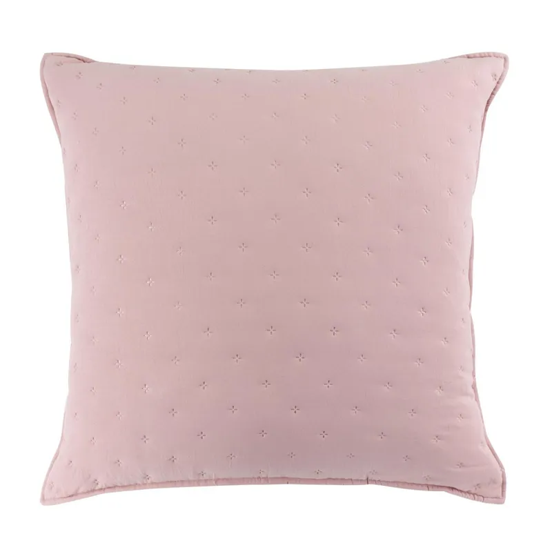 Funda De Almohadón Poliester Rosa Capi en Rosa - Textiles, Uruguay | Divino