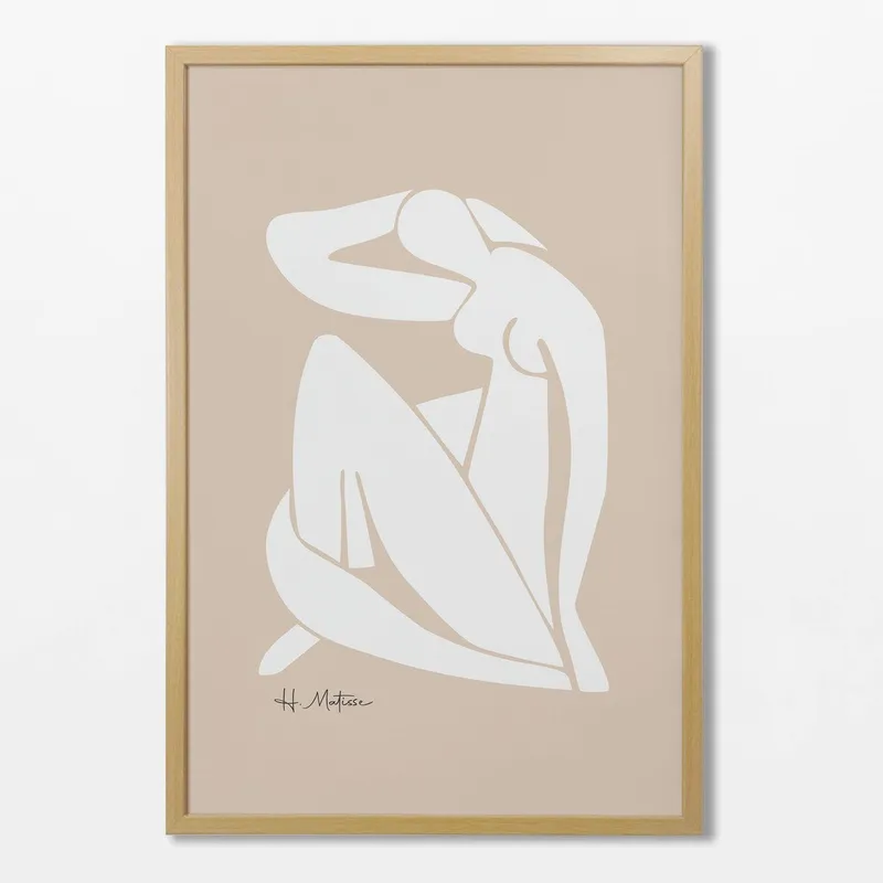 Matisse - Beige N.01 en Beige - Láminas, Uruguay | La Cuadrería