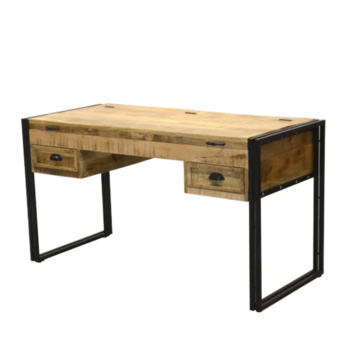 M45M Escritorio 140x60x76 en Madera natural - Escritorios, Uruguay | Victoriana