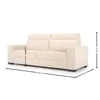 Sofá Polo - Tela Aquaclean - 3 cuerpos - A fabricar en Patrón - Sillones y sofás, Uruguay | NYR, vista 3 de 3
