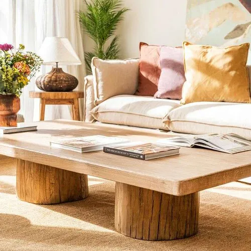 MESA LIVING TEMPLO - 1.83 X 0.90 en Madera natural - Mesas de living, Uruguay | La Iberica