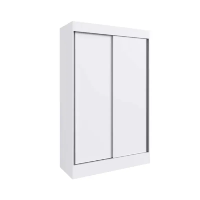 Ropero Placard 2 Puertas Corredizas 2 Cajones Dormitorio en Blanco - Roperos y placares, Uruguay | Soy Hogar