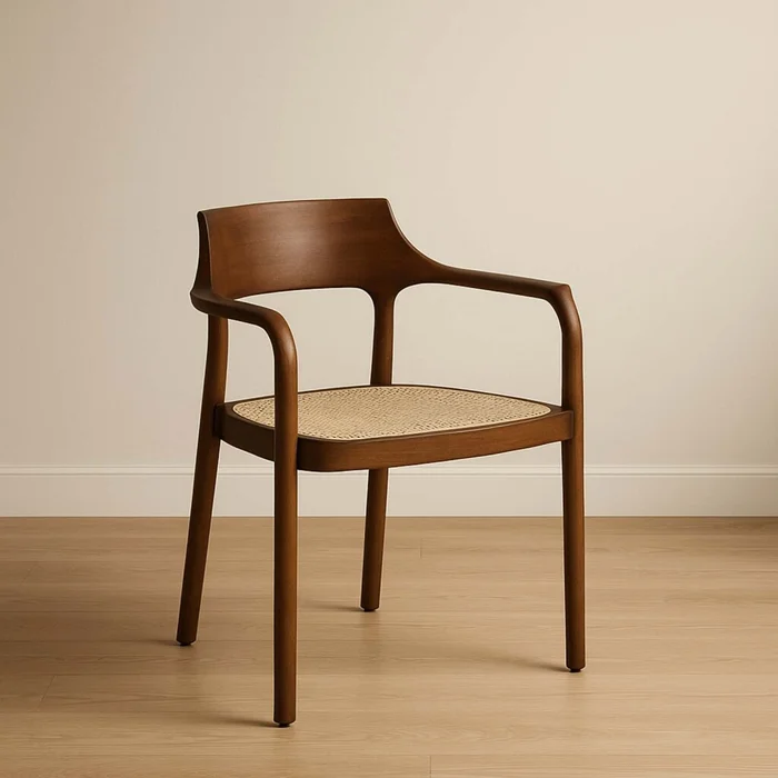 Silla De Comedor Madera Donatella en Marrón - Sillas, Uruguay | Divino