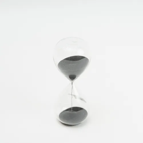 Reloj De Arena - Negro en Negro - Decoración, Uruguay | Indian