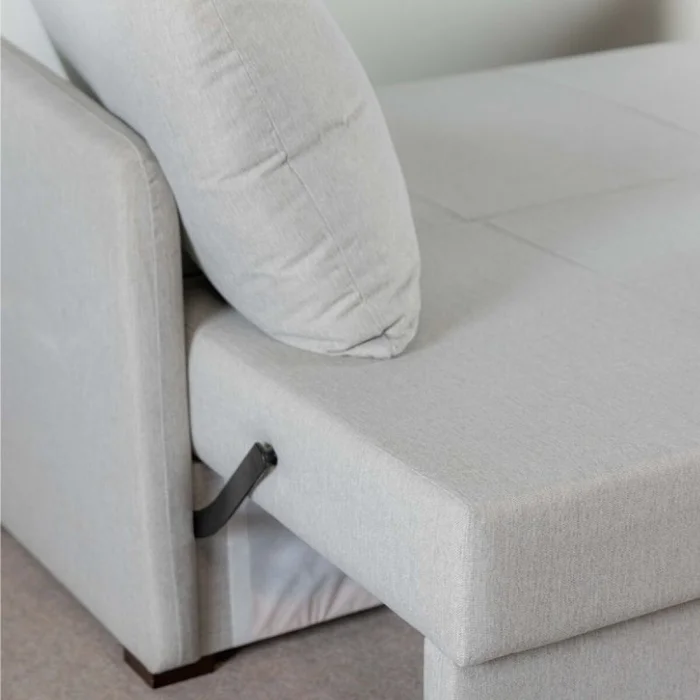Sofá Cama Casal en Gris - Sillones y sofás, Uruguay | Fábrica Italiana, vista 3