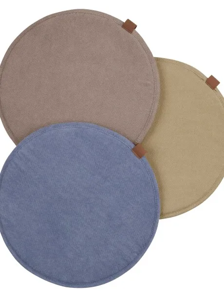 Almohadón de asiento LOMME Ø35xA2 variado en Variado - Textiles, Uruguay | JYSK