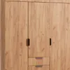 Armario JENSLEV 145x176 color roble en Madera natural - Roperos y placares, Uruguay | JYSK, vista 4 de 5